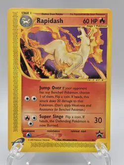 Pokemon TCG Rapidash 51 Promo Wizards Black Star Promos NM - Image 1