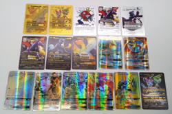 Job Lot of Fan Made 70 Pokemon V / VMAX / GX / EX Cards – Full Art Foil Holo - Image 5