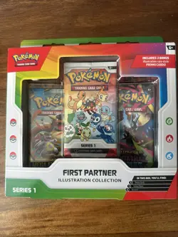 Pokemon First Partner Illustration Collection New And Sealed - Image 1
