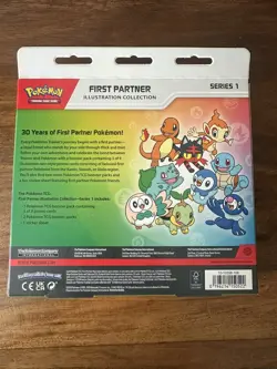 Pokemon First Partner Illustration Collection New And Sealed - Image 3