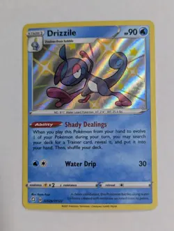 Drizzile SV026/SV122 - Shining Fates: Shiny Vault Shiny Holo Rare Pokemon TCG NM - Image 1