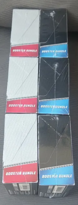 [Lot Of 6] Pokemon TCG 3x Black Bolt And 3x White Flare Sealed Booster Bundles - Image 2