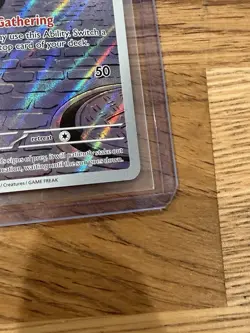 Pokemon Gumshoos Holofoil Illustration Rare ME01: Mega Evolution 153/132 NM - Image 4