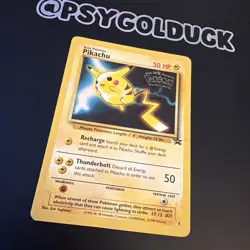 Pokemon English Vintage - Black Star Promo WOTC - Pikachu 4 - Movie LP A21 - Image 2