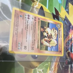 Pokemon TCG Arcanine Base Set 23/102 Uncommon 100 HP Regular English 1999 - Image 2