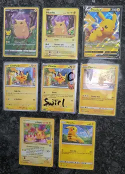 8 PIKACHU POKEMON CARD LOT RARE 🔥🔥🔥 - Image 1