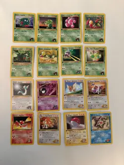 Pokemon vintage 48 cards Gym heroes 1st edition non holo lot - Image 2