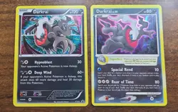 Pokemon Darkrai XY22 Black Star Promo Holo & Pokemon Darkrai #DP24 Pokemon Promo - Image 1