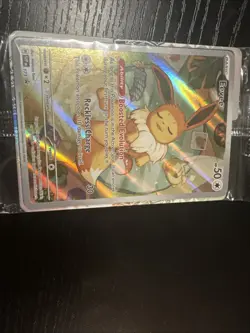 Pokemon Eevee TCG 173 Holo Prismatic Black Star Promo Card (Sealed) - Image 1