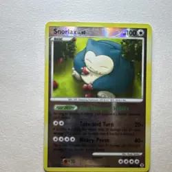 The Pokemon Company Pokemon TCG Snorlax Rising Rivals Reverse Holo 81/111 100 HP - Image 1