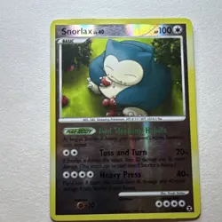 The Pokemon Company Pokemon TCG Snorlax Rising Rivals Reverse Holo 81/111 100 HP - Image 2