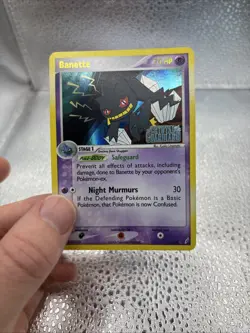 Banette 1/100 Reverse Holo Stamped Rare Crystal Guardians Pokemon Card MINT!! - Image 3