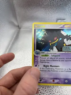 Banette 1/100 Reverse Holo Stamped Rare Crystal Guardians Pokemon Card MINT!! - Image 5