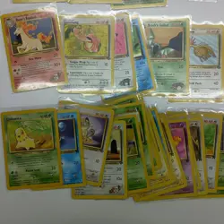 Vintage Pokemon x28 Card Lot Jungle Fossil Rocket Vaporeon 28/64 - Image 4