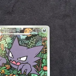 Pokemon TCG Haunter MEP 027 Full Art Black Star Promo Mega Evolution - Image 4