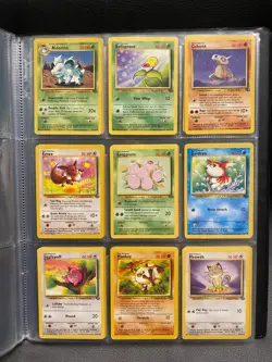 Jungle and Fossil Set Pokemon Cards Bundle Vintage Collection No Duplicates /6 - Image 1