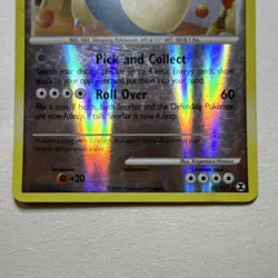 Pokemon TCG Snorlax LV.37 Rising Rivals Holo 33/111 Basic 100 HP - Image 3