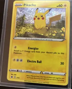 Pokemon - Pikachu 7/15 - McDonald's Promo 2022 Holo Rare - Image 2