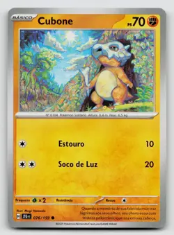 Cubone 076/159 Journey Together 2025 Regular Portuguese - Image 1