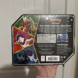 Pokemon TCG Divergent Powers Hisuian Samurott V Tin. - Image 4