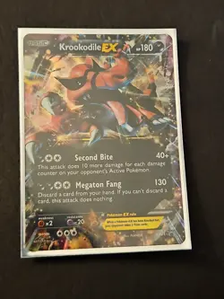 Krookodile EX - XY25 - Pokemon TCG - XY Promos - Black Star Promo Rare 2015 - Image 1
