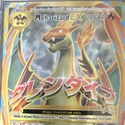 M Charizard EX Mega Evolution Ultra Rare Holo Pokemon Card XY Set 101/108 - Image 3