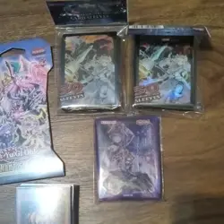 Yugioh Card Lot Unopened Packs Sleeves Bulk Cards - Image 3