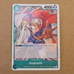 One Piece Inuarashi (OP01-034/284) OP01 Romance Dawn NM TCG CCG - Image 1