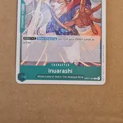 One Piece Inuarashi (OP01-034/284) OP01 Romance Dawn NM TCG CCG - Image 3