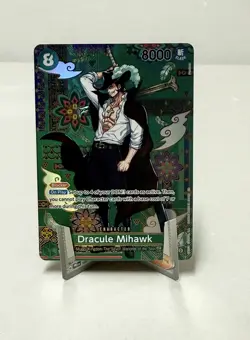 Dracule Mihawk OP12-030 SP One Piece The Azure Sea’s Seven OP14 English - Image 1
