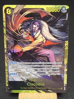 Crocodile (Foil) OP14-120 (SEC) One Piece Card Game The Azure Sea's Seven U - Image 1