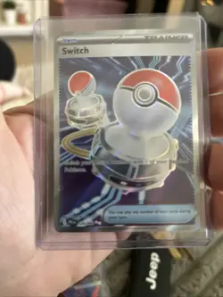 2025 Pokemon TCG Switch 123/94 PFL Full Art Ultra Rare NM Pack Fresh 🐦‍🔥 - Image 1