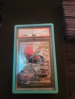 Pokemon 2023 Roaring Moon ex 251/182 SIR Paradox Rift GEM MINT PSA 10 - Image 1