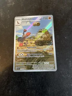 Pokemon TCG Mudsdale 175/162 Temporal Forces Illustration Rare Full Art NM/M - Image 1