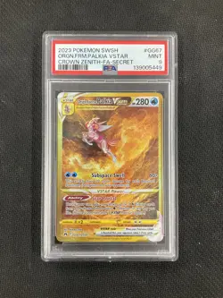 PSA 9 Pokemon TCG Crown Zenith #GG67/GG70 Origin Forme Palkia VSTAR - Image 1