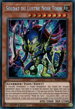 Yu-Gi-Oh! - Soldat du Lustre Noir Toon - MINT/NMINT - FR - 1st - Image 1