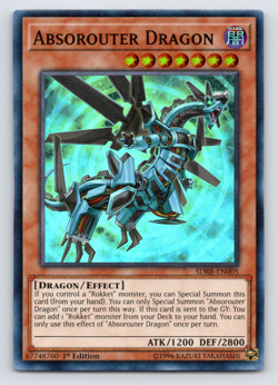 Absorouter Dragon - SDRR-EN005​ - Super Rare - 1st Edition - Yugioh - Image 1