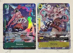 Perona (Alt Art) OP14-033 & OP14-111 The Azure Sea's Seven ONE PIECE TCG - Image 1