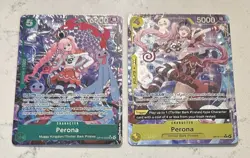 Perona (Alt Art) OP14-033 & OP14-111 The Azure Sea's Seven ONE PIECE TCG - Image 2