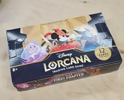 Disney Lorcana TCG The First Chapter Booster Box 2024 24 Packs 12 Cards/Pack - Image 1