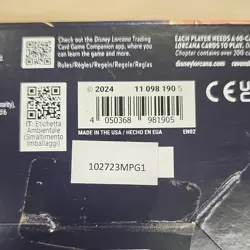 Disney Lorcana TCG The First Chapter Booster Box 2024 24 Packs 12 Cards/Pack - Image 2