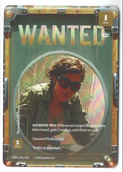 Wonders of the First -COTS alt art Wanted A16-220/402 - Image 1