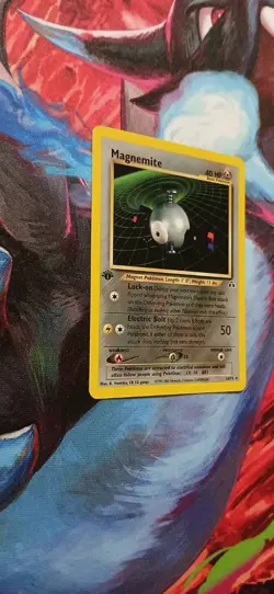 Pokemon Magnemite Rare 1st Edition Card #26/75 Neo Discovery 40HP 2001 English - Image 2