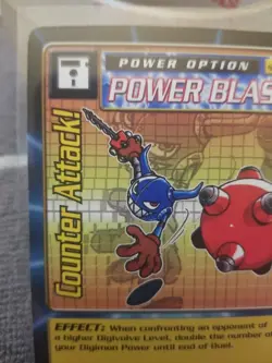 1999 Bandai Digimon Trading Card Power Option Power Blast -Counter Attack! St-54 - Image 2