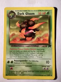 Dark Gloom 36/82 Uncommon Team Rocket Pokemon Card - Image 1