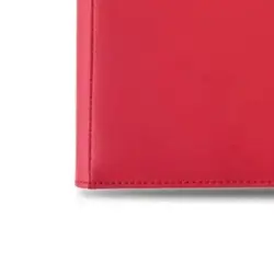 12 Pocket | RED | Trading Card BINDER Album Zipper Side Loading 480 Master Set - Image 5