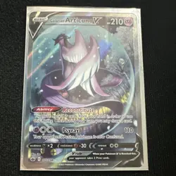 Pokemon Galarian Articuno V Full Art Ultra Rare Holo 170/198 Chilling Reign Card - Image 1