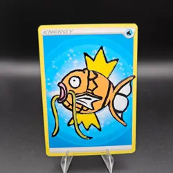 OOAK Hand Painted Magikarp Pokemon Energy Card Custom Art — Collector Piece - Image 1