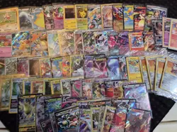 Wotc 74 Pokemon card lot. All Holo Various sets. Full Art, Rares, Promos,... - Image 1