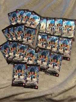 DRAGONBALL Z FUSION WORLD CARD GAME Fb09 Dual Evolution Packs X23 - Image 1